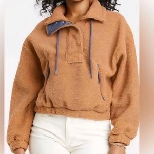 TARGET Universal Threads Faux Sherpa Pullover